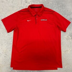 Nike Georgia Bulldogs Dri-Fit Polo Shirt XXL